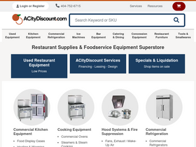 'acitydiscount.com' screenshot