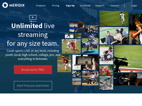 'meridix.com' screenshot