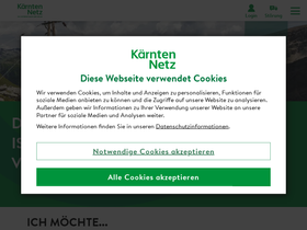 'kaerntennetz.at' screenshot