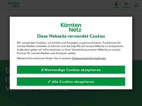 'kaerntennetz.at' screenshot