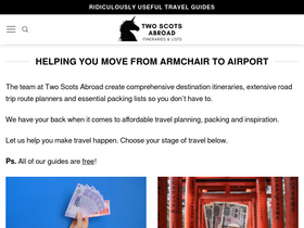 'twoscotsabroad.com' screenshot