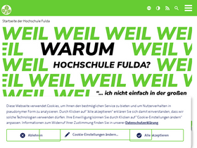 'hs-fulda.de' screenshot