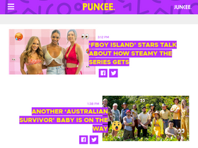 'punkee.com.au' screenshot