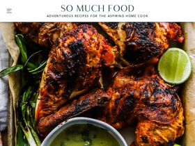 'somuchfoodblog.com' screenshot