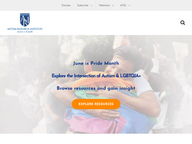 'autism.org' screenshot