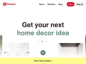 'pinterest.ru' screenshot