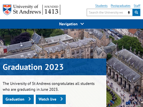 'st-andrews.ac.uk' screenshot
