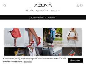 'adona.hu' screenshot
