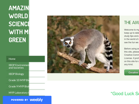 'mrgscience.com' screenshot