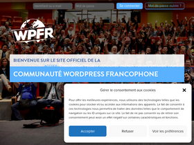 'wpfr.net' screenshot