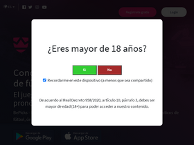 'pronosticos.futbol' screenshot