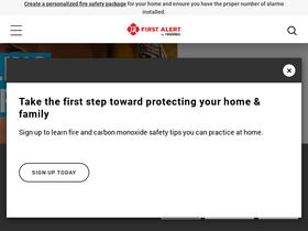 'firstalert.com' screenshot