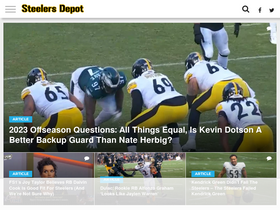 'steelersdepot.com' screenshot