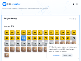 'sbccruncher.cc' screenshot