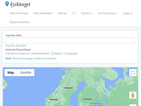 'kyrktorget.se' screenshot