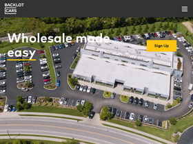 'backlotcars.com' screenshot