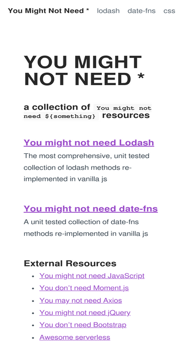 youmightnotneed.com
