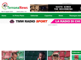 'ternananews.it' screenshot