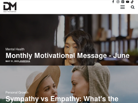 'dailymotivation.site' screenshot
