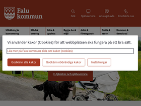 'falun.se' screenshot