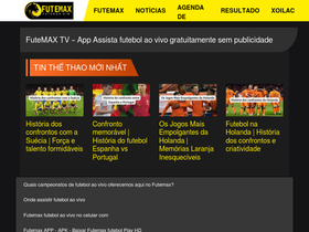 FuteMax ink- Futebol - UFC - Esportes SEM ANÚNCIOS.