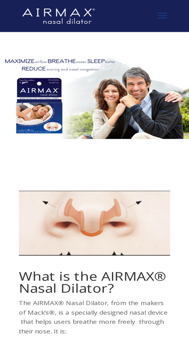 airmaxnasaldilator.com