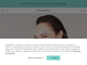 'tiffany.it' screenshot