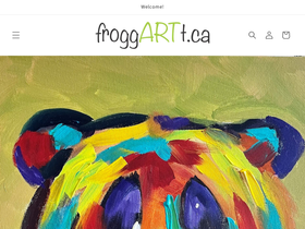 froggartt.ca homepage screenshot