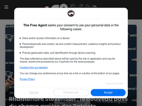 'thefreeagent.fr' screenshot