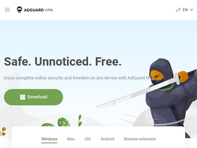 'adguard-vpn.net' screenshot