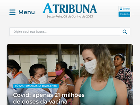 'atribunarj.com.br' screenshot