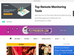 'peepingmoon.com' screenshot