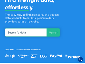 'datarade.ai' screenshot