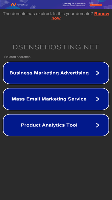 dsensehosting.net