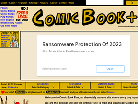 'comicbookplus.com' screenshot