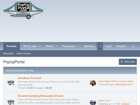 'popupportal.com' screenshot