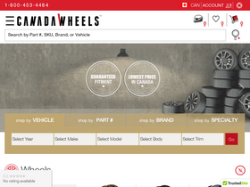 'canadawheels.ca' screenshot
