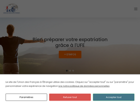 'ufe.org' screenshot