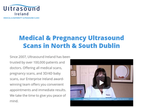 'ultrasound.ie' screenshot