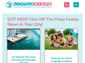 'littlestepsasia.com' screenshot