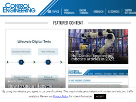 'controleng.com' screenshot
