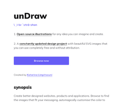 'undraw.co' screenshot