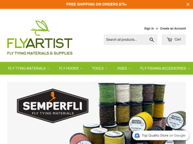 flyartist.com homepage screenshot