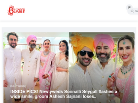 'bollywoodbubble.com' screenshot