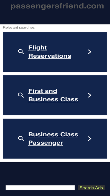 passengersfriend.com