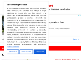 'datosgratis.net' screenshot