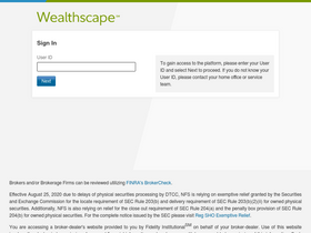 'wealthscape.com' screenshot