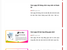 'tuvisomenh.com.vn' screenshot