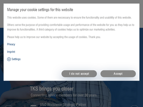 'tkscable.com' screenshot