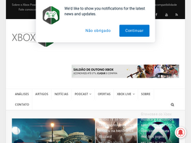 'xboxpower.com.br' screenshot